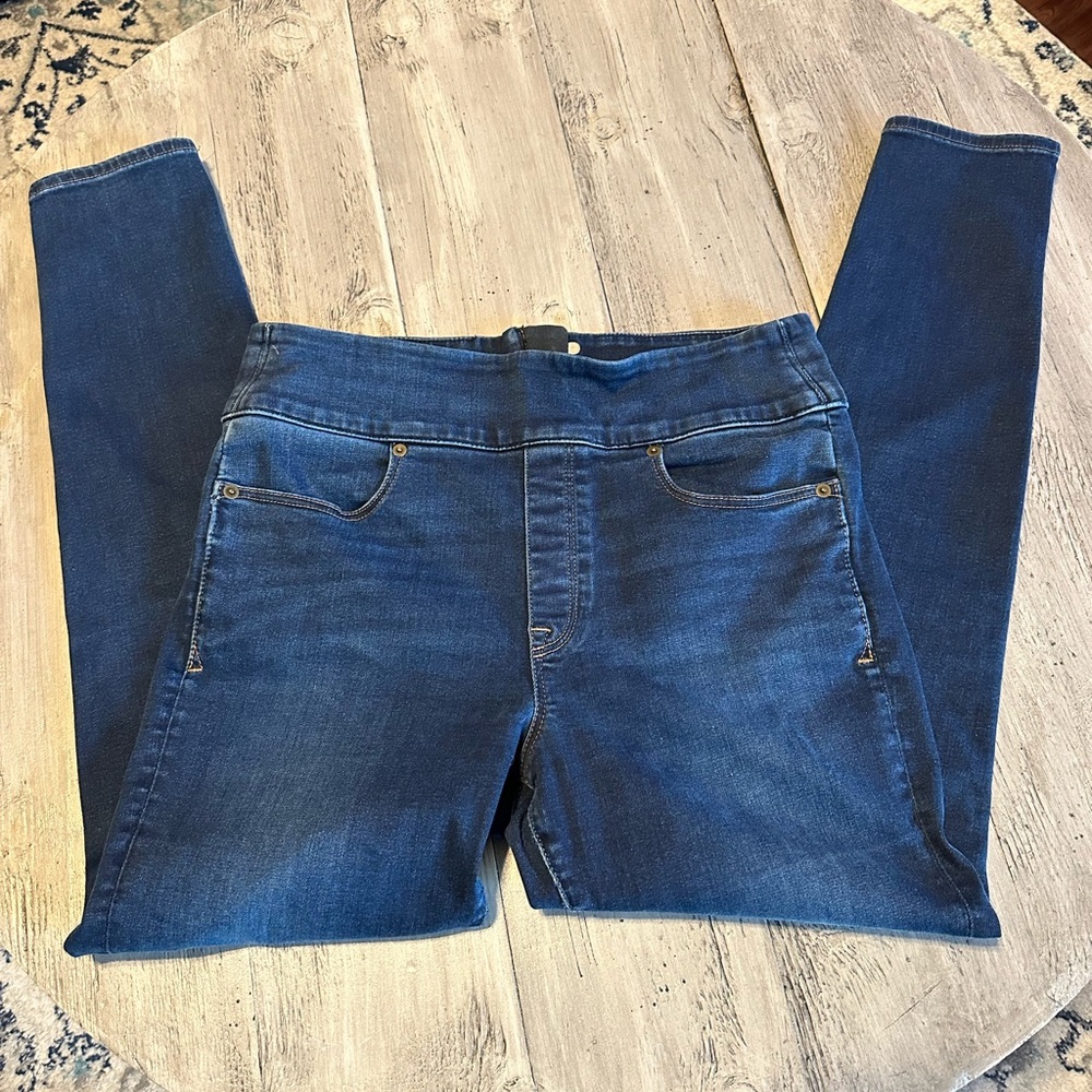 SPANX Women's Blue Jeans Jeans